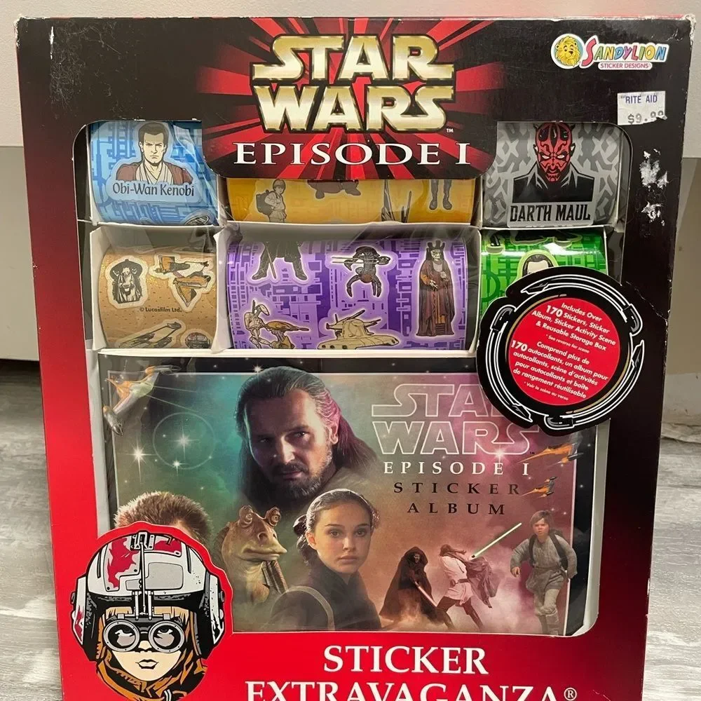 Vintage Star Wars Sticker Set - Picture 3 of 4